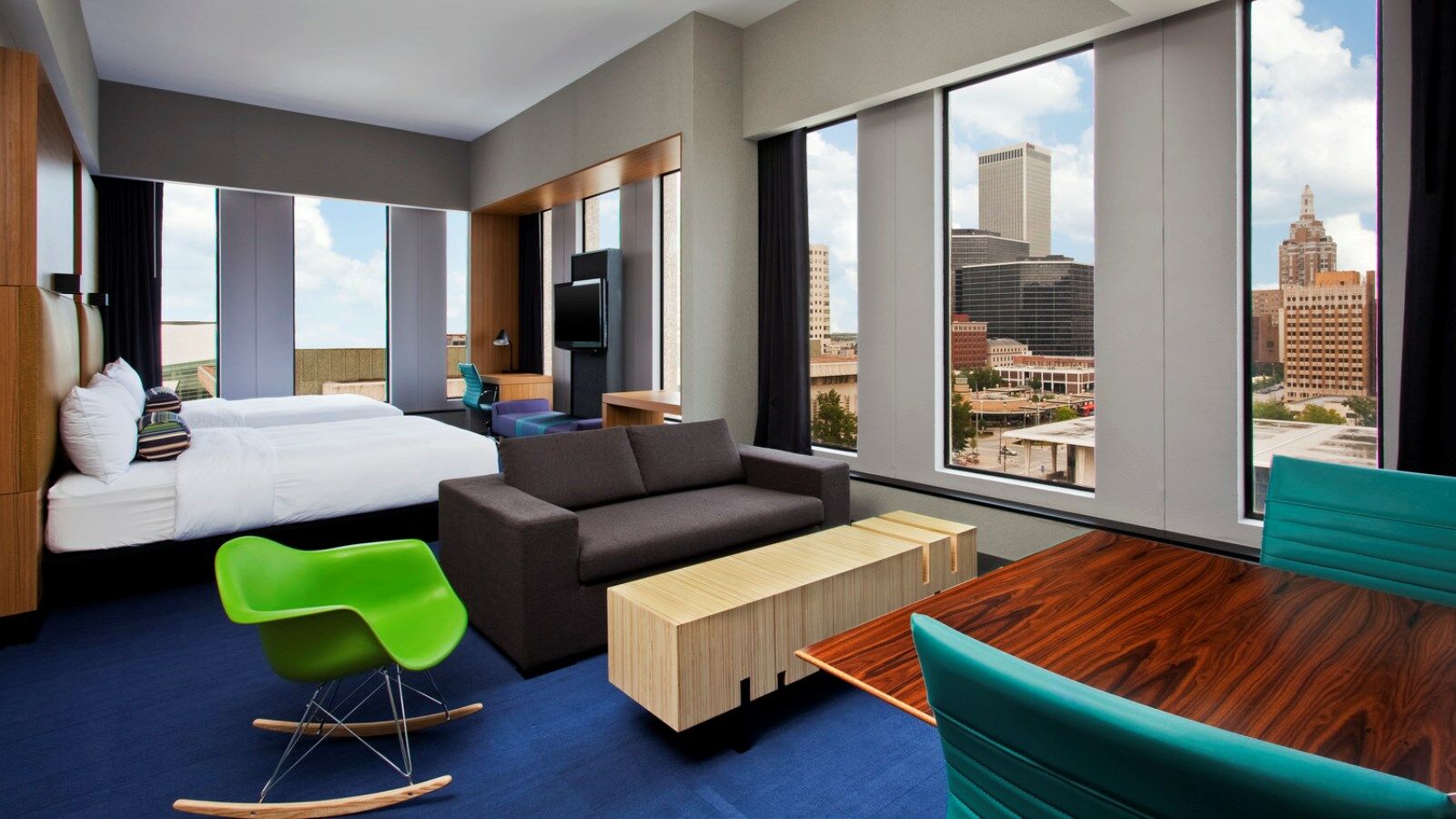 Aloft Tulsa Downtown Hotel Exterior photo